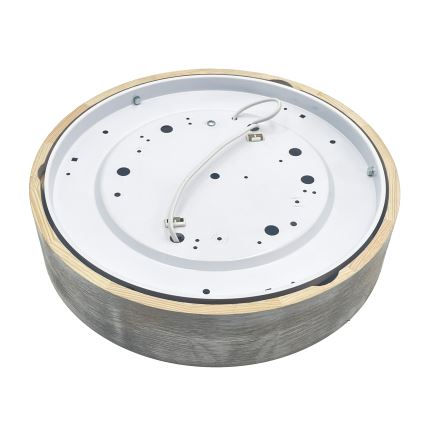 Brilagi - Griestu gaismeklis PINO 2xE27/15W/230V priede/sudraba Ø 37,5 cm