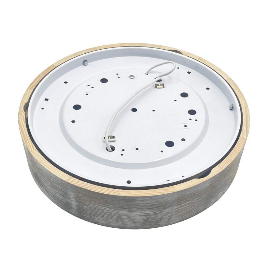 Brilagi - Griestu gaismeklis PINO 2xE27/15W/230V priede/sudraba Ø 37,5 cm