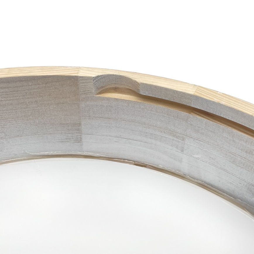 Brilagi - Griestu gaismeklis PINO 3xE27/15W/230V priede/sudraba Ø 47,5 cm