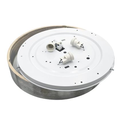 Brilagi - Griestu gaismeklis PINO 3xE27/15W/230V priede/sudraba Ø 47,5 cm