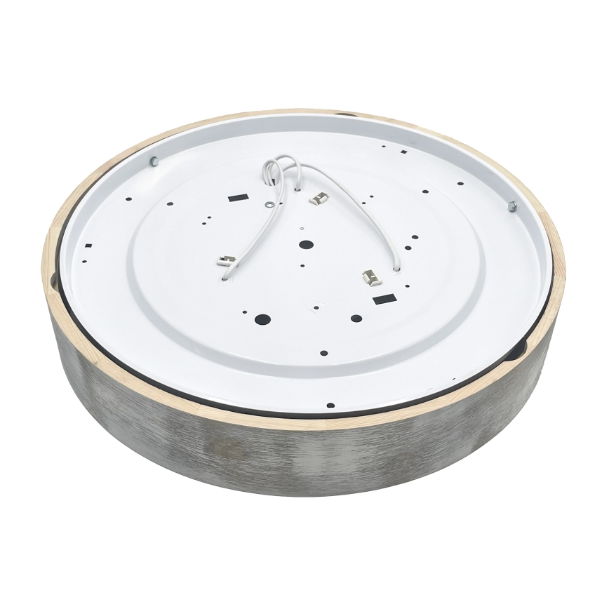 Brilagi - Griestu gaismeklis PINO 3xE27/15W/230V priede/sudraba Ø 47,5 cm