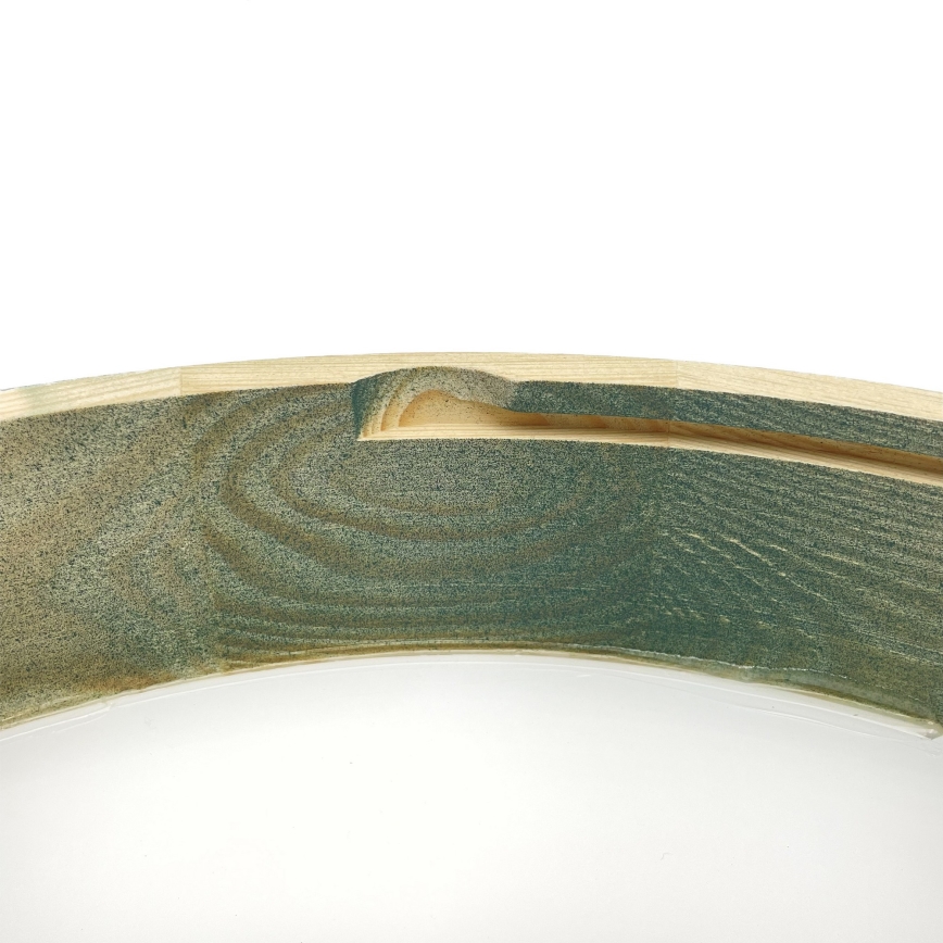 Brilagi - Griestu gaismeklis PINO 3xE27/15W/230V priede/zaļa Ø 47,5 cm