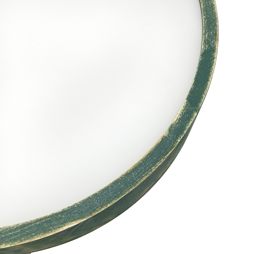 Brilagi - Griestu gaismeklis PINO 3xE27/15W/230V priede/zaļa Ø 47,5 cm