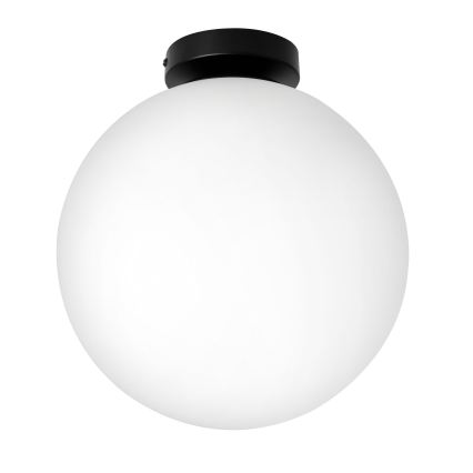 BRILAGI - Griestu gaismeklis POLOS 1xE27/40W/230V Ø 30 cm melns