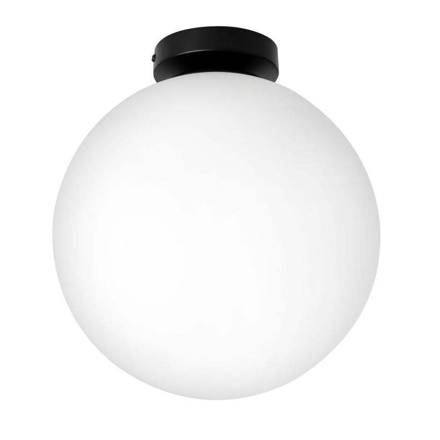 BRILAGI - Griestu gaismeklis POLOS 1xE27/40W/230V Ø 30 cm melns