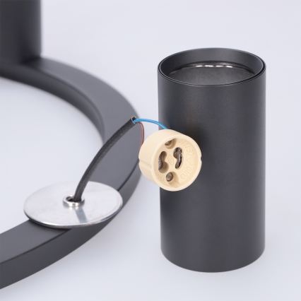 BRILAGI - Griestu gaismeklis SELE 4xGU10/30W/230V melns