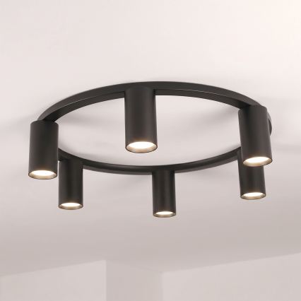 BRILAGI - Griestu gaismeklis SELE 6xGU10/30W/230V melns