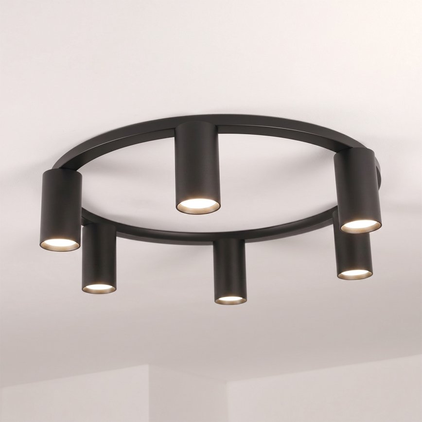 BRILAGI - Griestu gaismeklis SELE 6xGU10/30W/230V melns