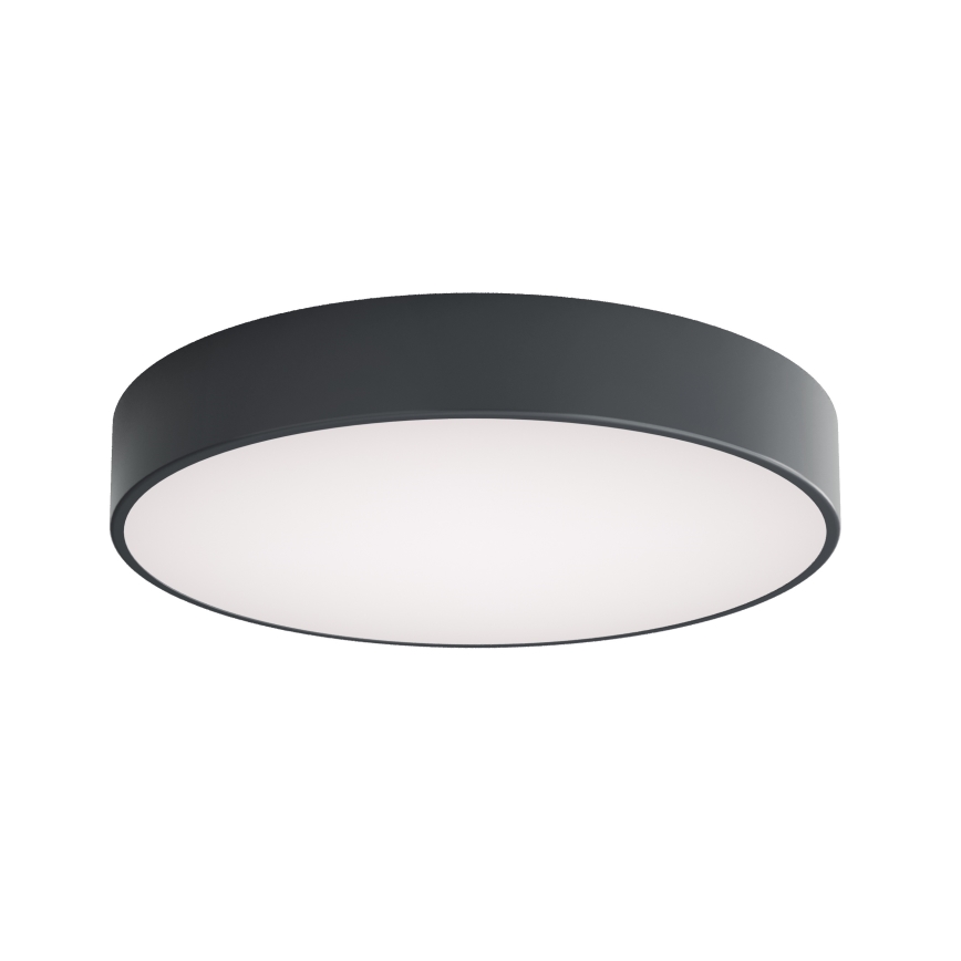 BRILAGI - Griestu gaismeklis vannas istabai ar kustības un krēslas sensoru CLARE 4xE27/24W/230V Ø 50 cm antracīts IP54