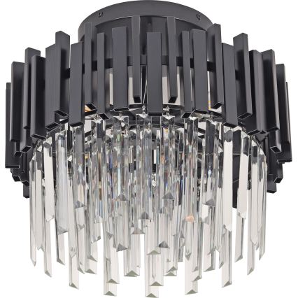 Brilagi - Griestu gaismeklis VERVE, 6x E14/40 W, 230 V, Ø 60 cm, melns