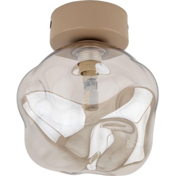 Brilagi - griestu gaismeklis VULCANO 1xG9/8W/230V, bēšs/dūmainais bēšs