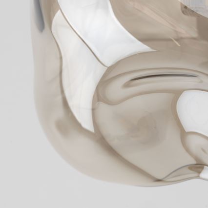 Brilagi - griestu gaismeklis VULCANO 1xG9/8W/230V, bēšs/dūmainais bēšs