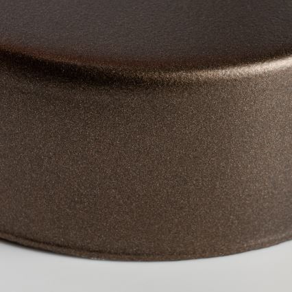 BRILAGI - Griestu gaismeklis VULCANO 1xG9/8W/230V bronzas/dūmakaini bēšs