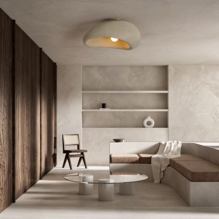 BRILAGI - Griestu gaismeklis WABI SABI 1xE27/60W/230V Ø 50 cm bēšs