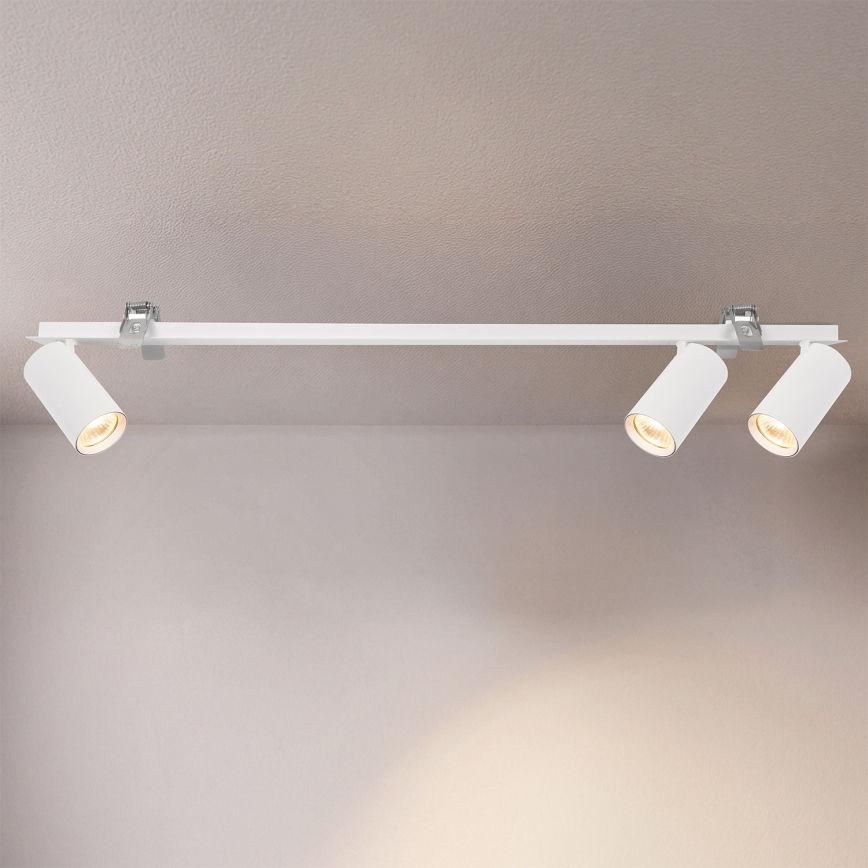 Brilagi - griestu iebūvējamais gaismeklis SELE 3xGU10/30W/230V balts