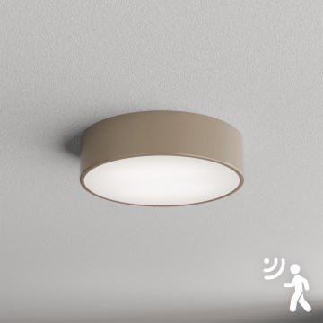 Brilagi - Griestu lampa ar sensoru CLARE 2xE27/40W/230V d. 30 cm bēša