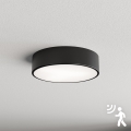 Brilagi - Griestu lampa ar sensoru CLARE 2xE27/40W/230V d. 30 cm melna