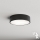 Brilagi - Griestu lampa ar sensoru CLARE 2xE27/40W/230V d. 30 cm melna