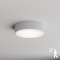 Brilagi - Griestu lampa ar sensoru CLARE 2xE27/40W/230V d. 30 cm pelēka