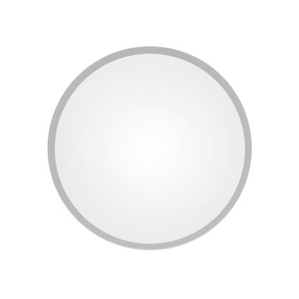Brilagi - Griestu lampa ar sensoru CLARE 2xE27/40W/230V d. 30 cm pelēka