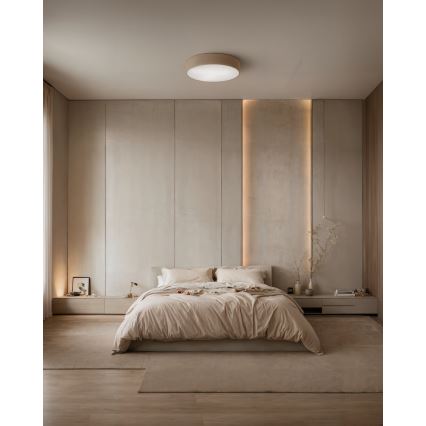 Brilagi - Griestu lampa ar sensoru CLARE 3xE27/24W/230V d. 40 cm bēša