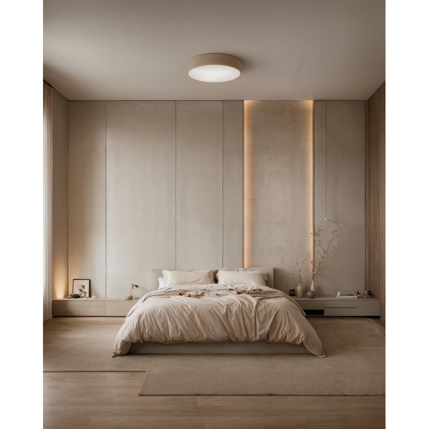 Brilagi - Griestu lampa ar sensoru CLARE 3xE27/24W/230V d. 40 cm bēša