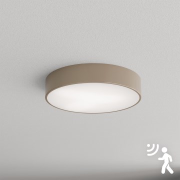 Brilagi - Griestu lampa ar sensoru CLARE 3xE27/40W/230V d. 40 cm bēša