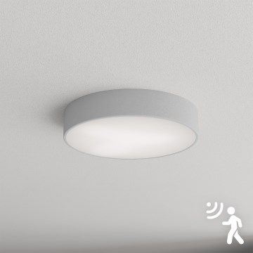Brilagi - Griestu lampa ar sensoru CLARE 3xE27/40W/230V d. 40 cm pelēka