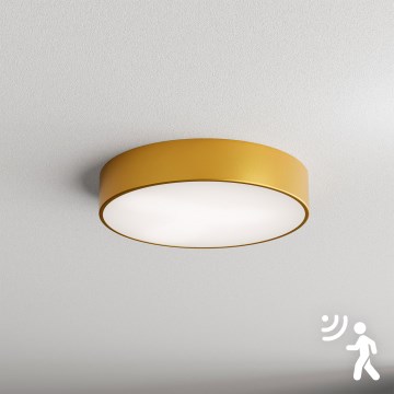 Brilagi - Griestu lampa ar sensoru CLARE 3xE27/40W/230V d. 40 cm zelta
