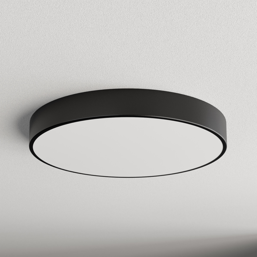 Brilagi - Griestu lampa ar sensoru CLARE 5xE27/40W/230V Ø 60 cm melna