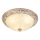 Brilagi - Griestu lampa ARIADNA 3xE27/60W/230V zelta/krēmkrāsa/patina