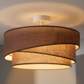 Brilagi - Griestu lampa ARROW, piestiprināma, 1xE27/60W/230V, diametrs 45 cm, brūna