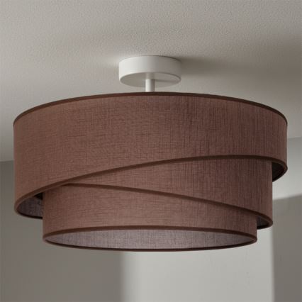 Brilagi - Griestu lampa ARROW, piestiprināma, 1xE27/60W/230V, diametrs 45 cm, brūna