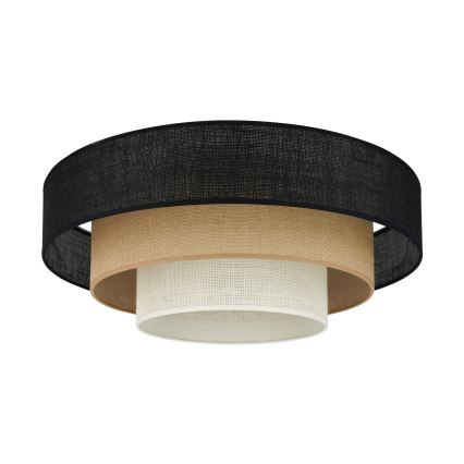 Brilagi - Griestu lampa ASPEN LUNETA LED/12W/230V d. 60 cm 3000K/4000K/6400K melna/bēša/krēmkrāsa