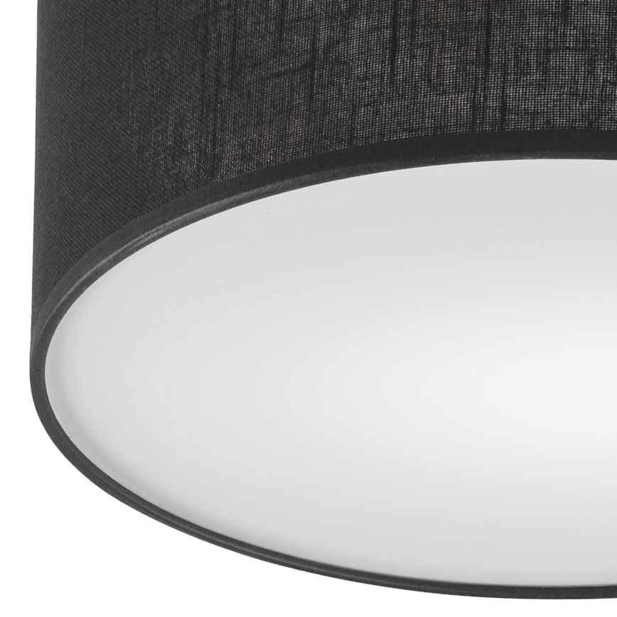 Brilagi - Griestu lampa BELLADONNA 1xE27/15W/230V d. 30 cm melna/priede