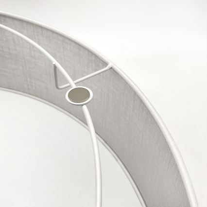 Brilagi - Griestu lampa BELLADONNA 2xE27/15W/230V d. 40 cm balta/ozols ķirsis