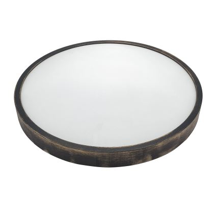 Brilagi - Griestu lampa CARVALHO SLIM SMOKEY 3xE27/60W/230V ozolkoka Ø 47,5 cm