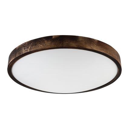 Brilagi - Griestu lampa CARVALHO SMOKEY 3xE27/60W/230V ozola Ø 47,5 cm