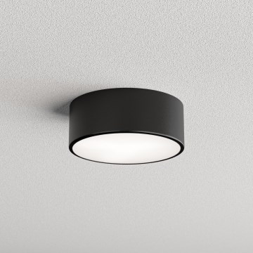Brilagi - Griestu lampa CLARE 1xE27/24W/230V Ø 20 cm melna