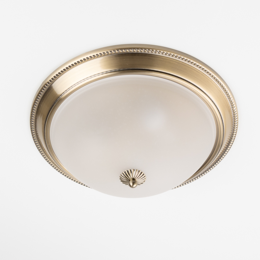 Brilagi - Griestu lampa CLASSIC 3xE27/60W/230V bronza