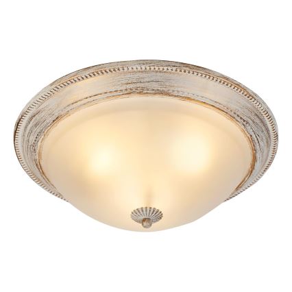 Brilagi - Griestu lampa CLASSIC 3xE27/60W/230V krēmkrāsa/patina