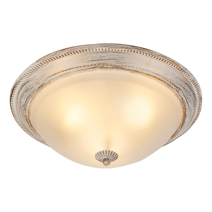 Brilagi - Griestu lampa CLASSIC 3xE27/60W/230V krēmkrāsa/patina