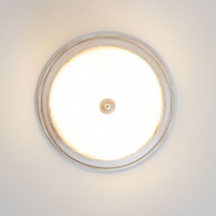 Brilagi - Griestu lampa CLASSIC 3xE27/60W/230V krēmkrāsa/patina