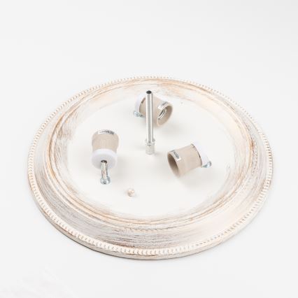 Brilagi - Griestu lampa CLASSIC 3xE27/60W/230V krēmkrāsa/patina