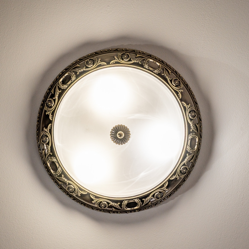 BRILAGI - Griestu lampa CLASSIC 3xE27/60W/230V misiņš