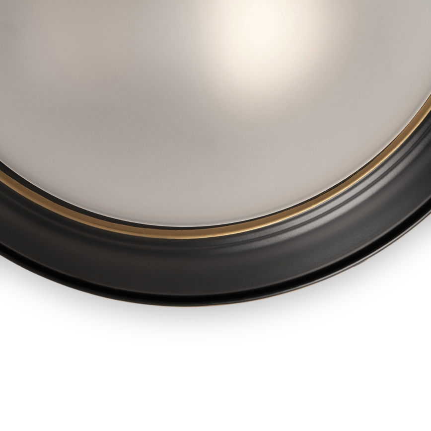 BRILAGI - Griestu lampa FRESCO 2xE27/40W/230V Ø 28 cm melna/zelta