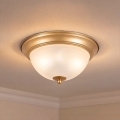 BRILAGI - Griestu lampa FRESCO 2xE27/40W/230V Ø 28 cm zelta