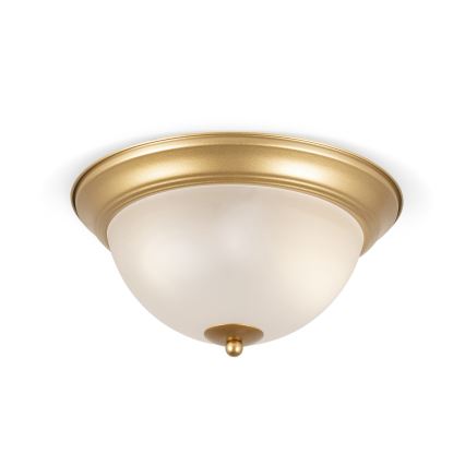 BRILAGI - Griestu lampa FRESCO 2xE27/40W/230V Ø 28 cm zelta