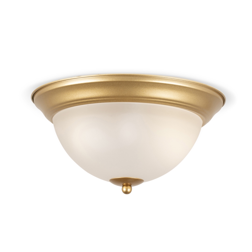 BRILAGI - Griestu lampa FRESCO 2xE27/40W/230V Ø 28 cm zelta