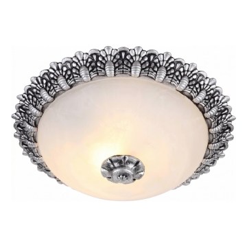 Brilagi - Griestu lampa FRESCO 2xE27/40W/230V Ø 30 cm sudraba